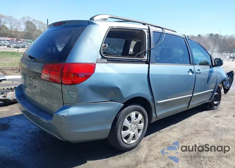 2004 Toyota Sienna Ce from USA, damaged, VIN 5TDZA23C44S182214